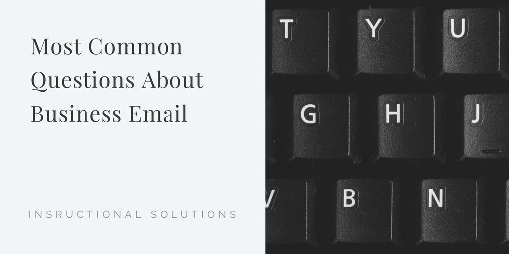 14 Common Business English Email Questions Answered